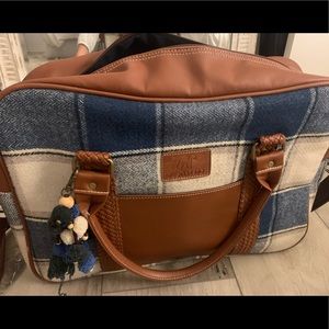 Just Fred plaid weekender